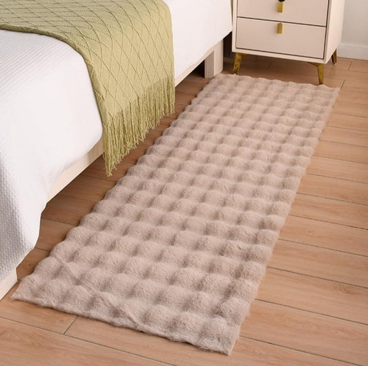 Ultra Soft Fur Bedside Carpet