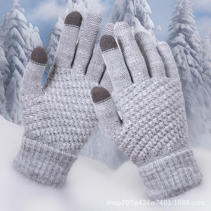 Warm winter touch screen gloves gha