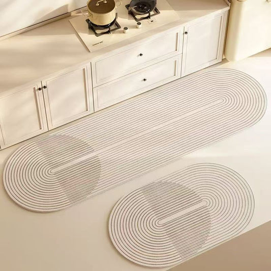 Leather kitchen anti-slip mats