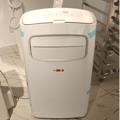 Portable air conditioner with wheels