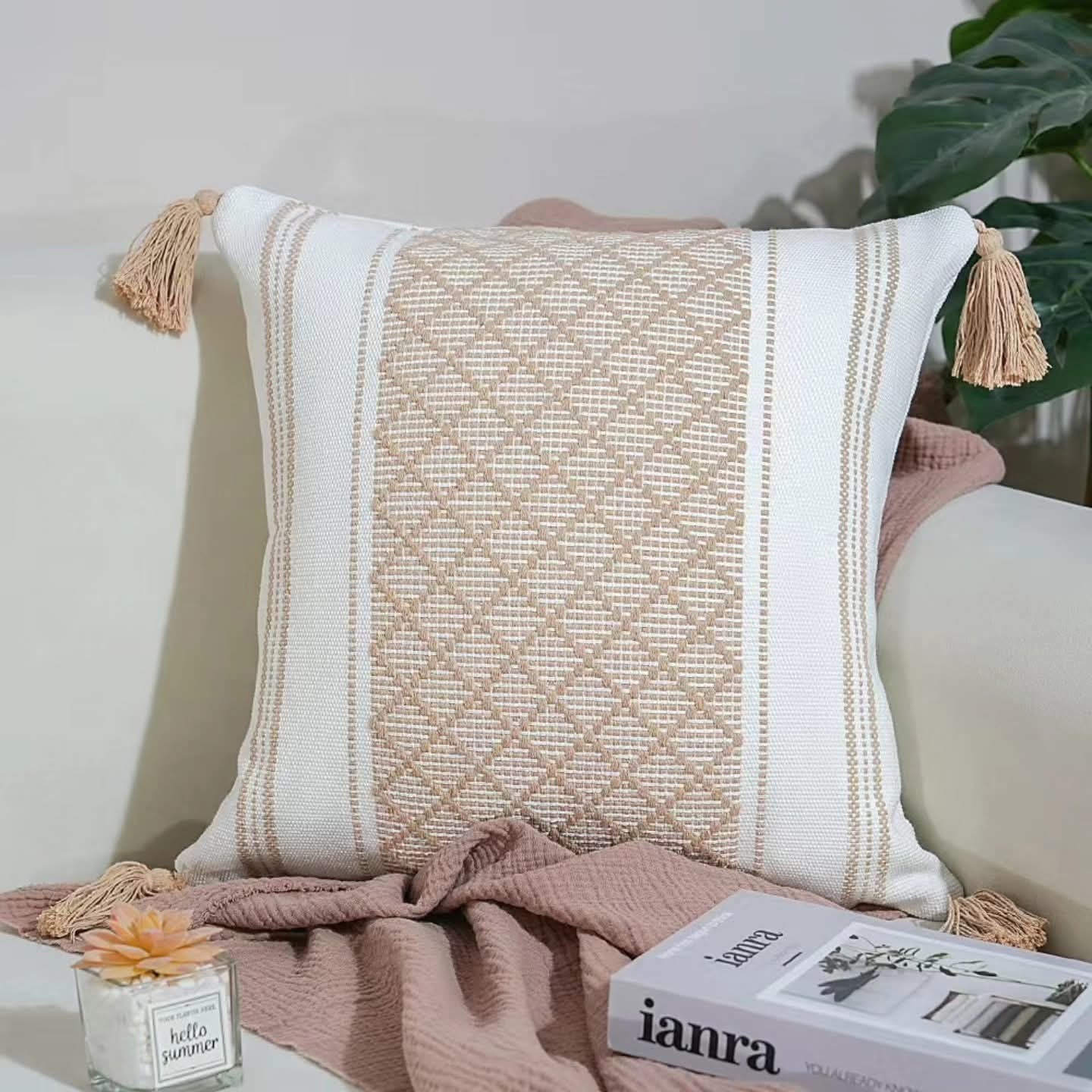 Bohemian throw pillow covers