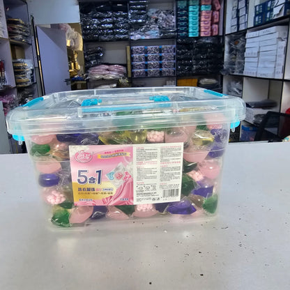 5-in-1 Laundry Pods and Laundry Beads (100pcs)