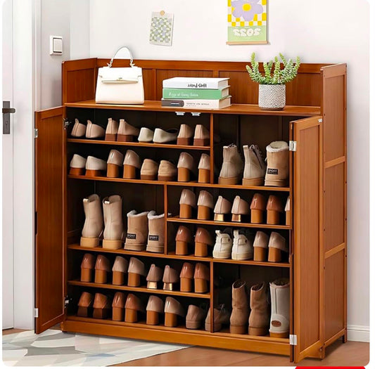 7 Layer Bamboo Shoe Cabinet Gha