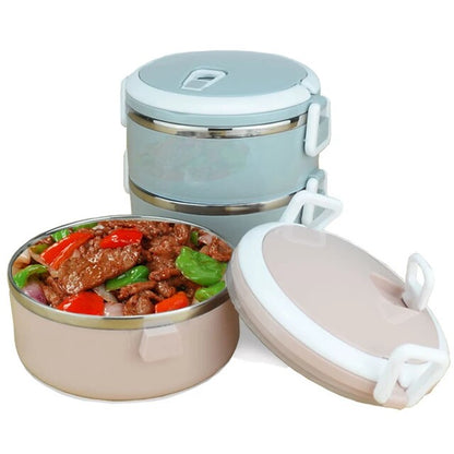 2 Layer thermal lunch box
