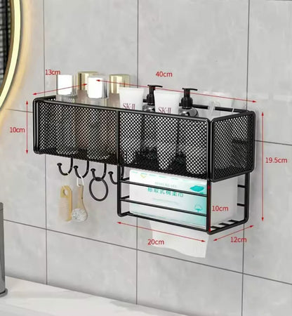 Mesh bathroom rack/ organizer