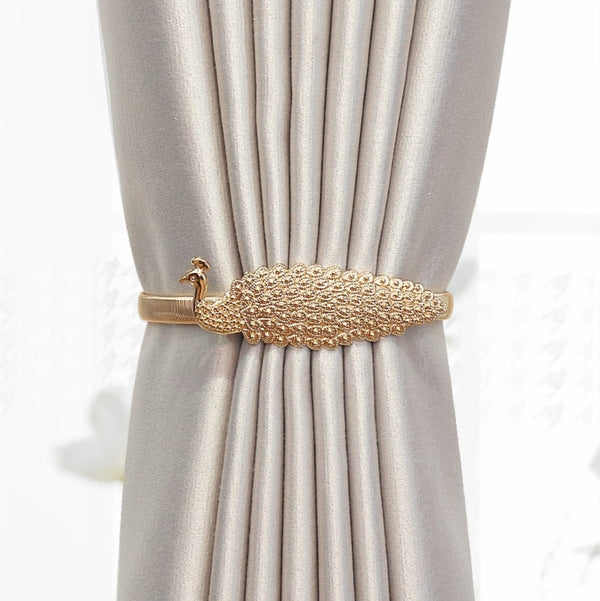 Spring curtain Tie-back A Pair