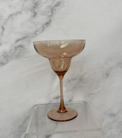 6pcs Gold  Margarita  Glasses