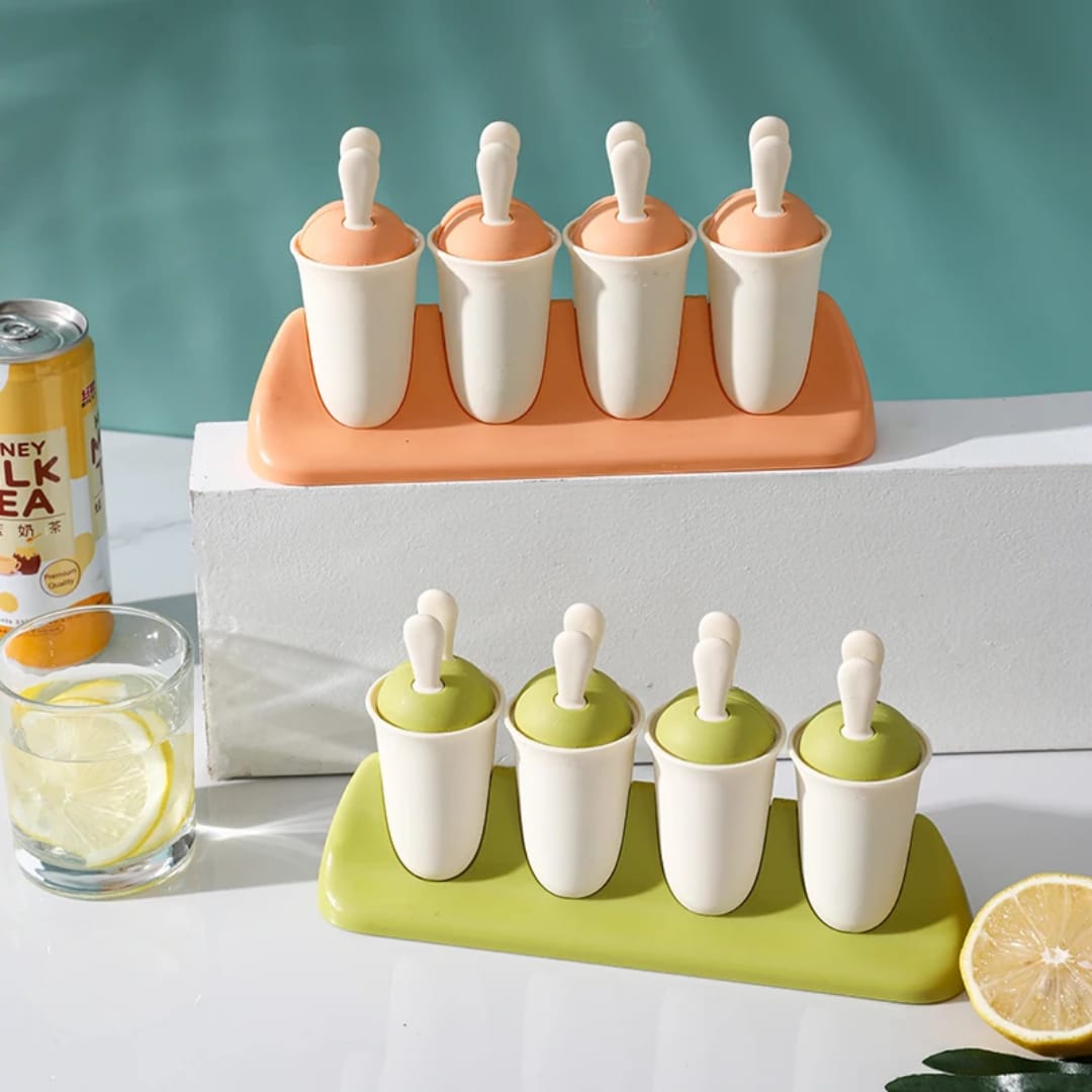 6pc reusable popsicle mold