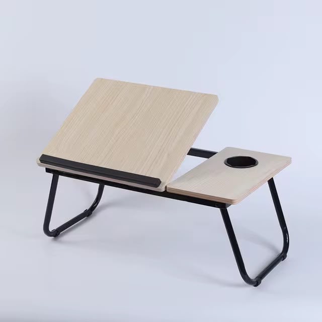 Adjustable Tilting Laptop Folding Table Stand Desk Bed Table