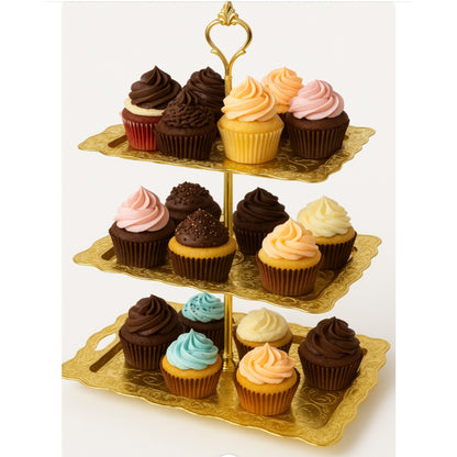 3 Layer cake stands