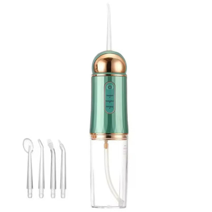 Portable electric oral irrigator