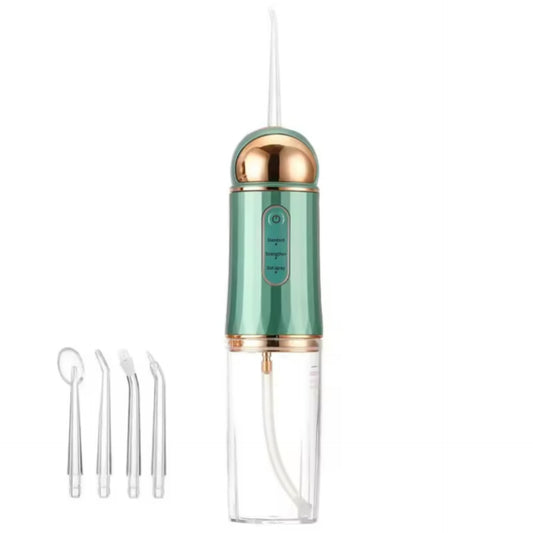 Portable electric oral irrigator