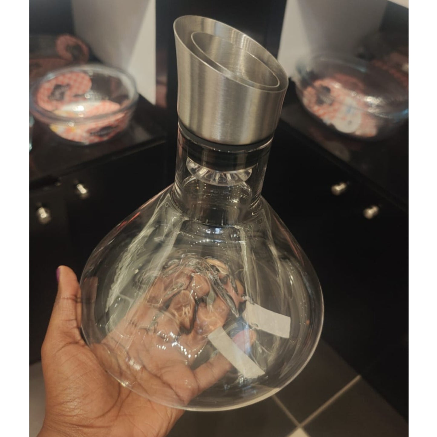 1.5L BA Enhanced Wine Decanter with SS Filter