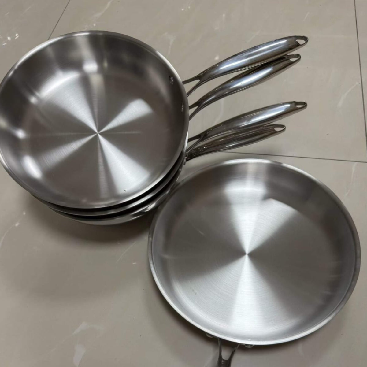Stainless Steel Non-stick Frying Pan