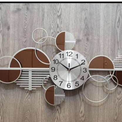 Metallic Wall Clock