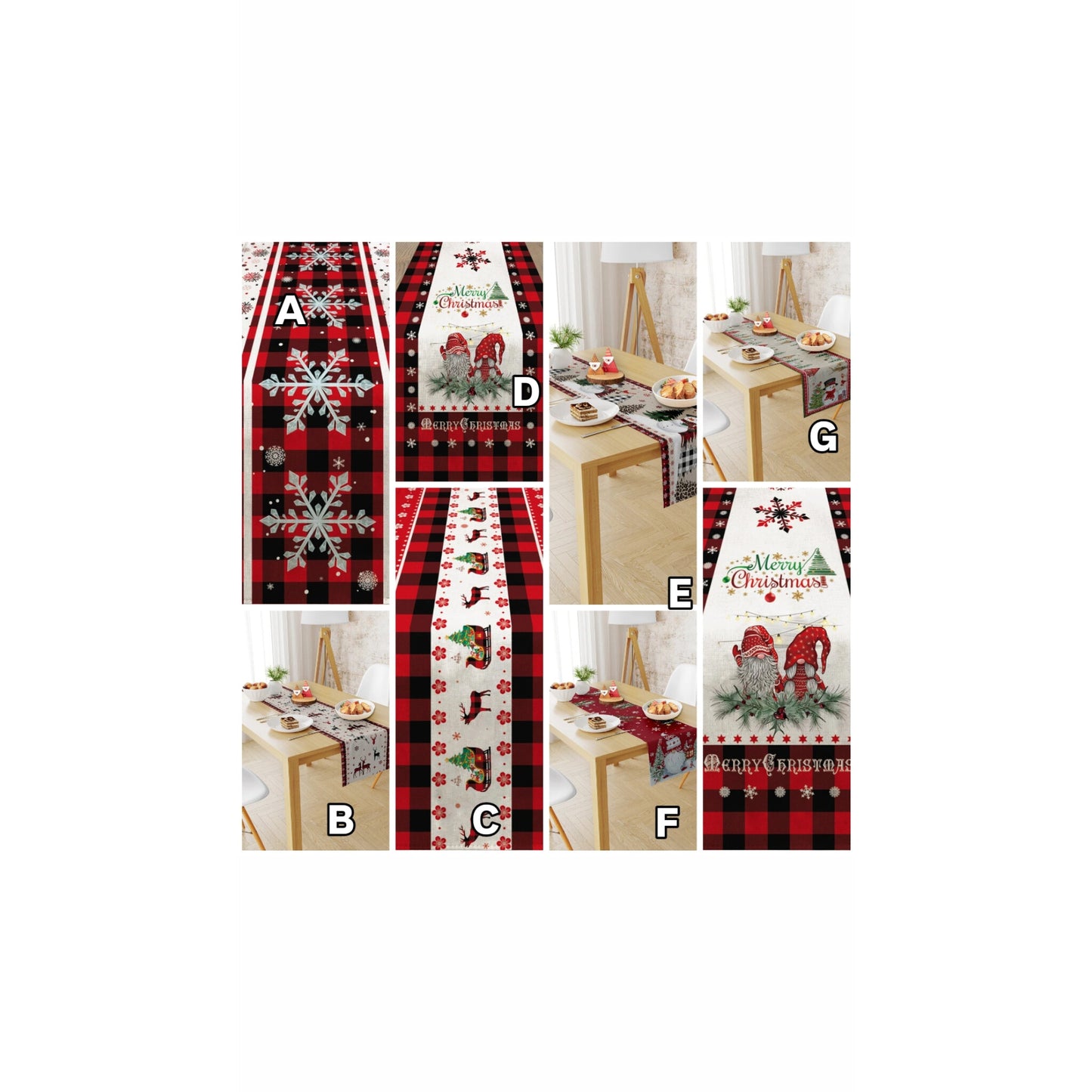Christmas Themed Table Runners