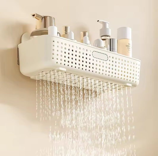 1pc multipurpose plastic kitchen bathroom organizer