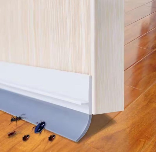 Waterproof silicone under door sealing strip
