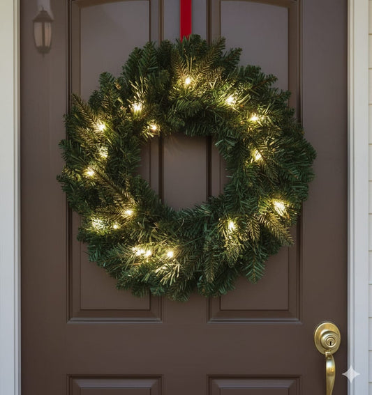 Christmas Door Wreath 38cm