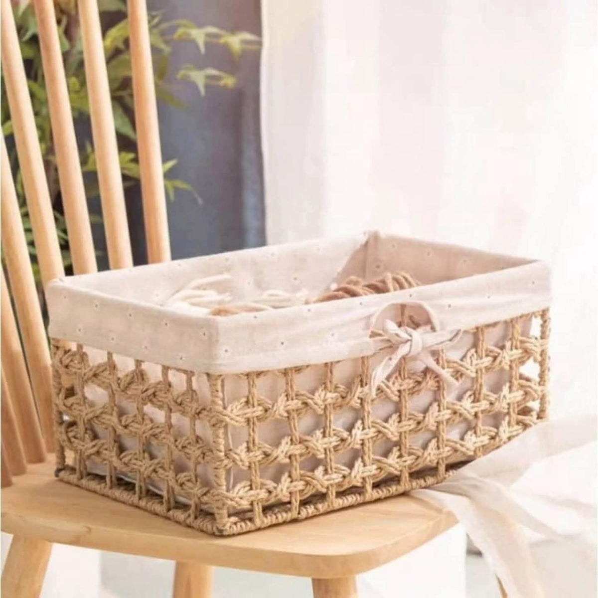 3Pcs Wicker Baskets