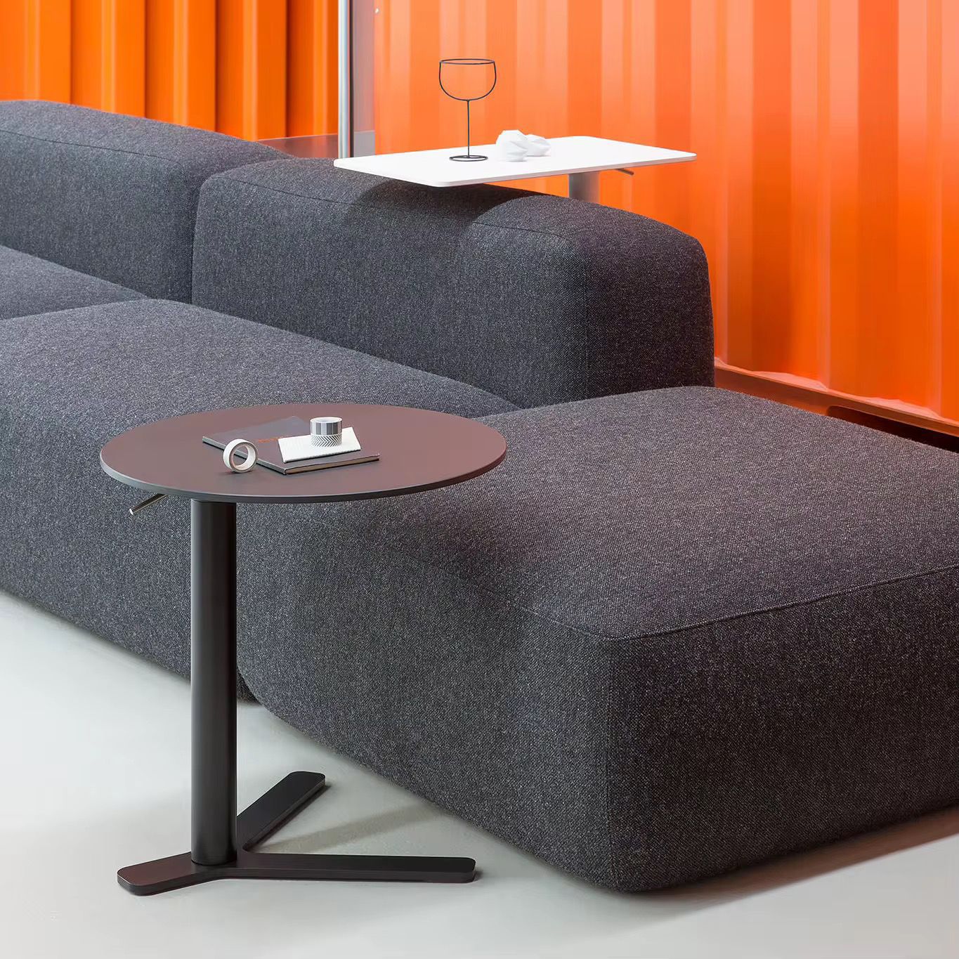 Iron Frame Side Table Gha