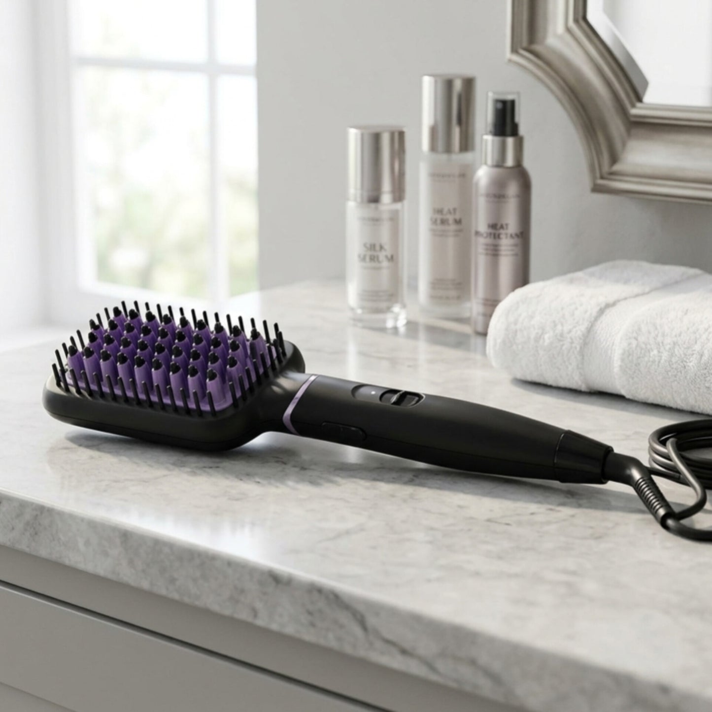 Philips ThermoProtect Heated Straightening Brush BHH880/03 20940