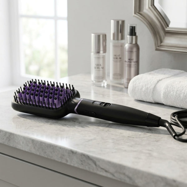 Philips ThermoProtect Heated Straightening Brush BHH880/03 20940