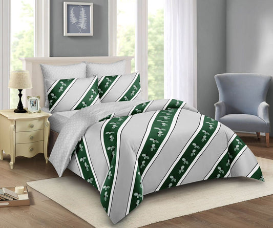 Binded duvet set