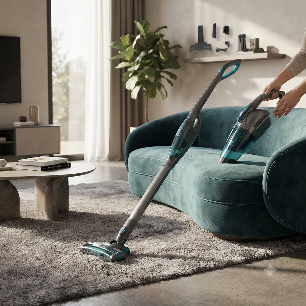 DSP 2 in 1 Detachable Cordless Vacuum Cleaner