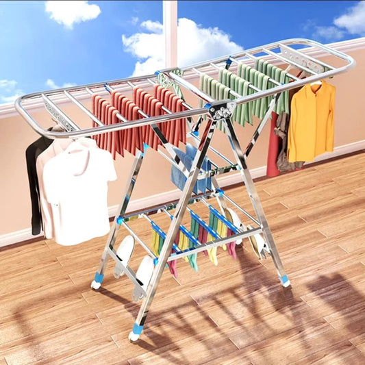 Laundry drying rack