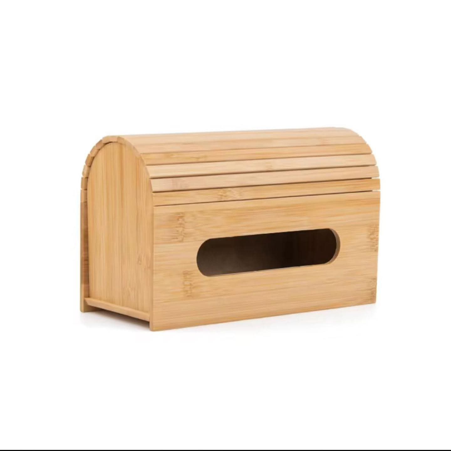 Bamboo Serviette  Tissue Box Holder