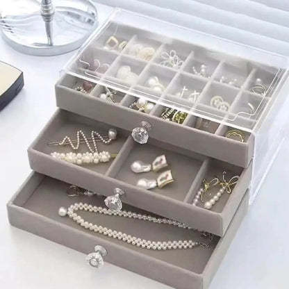 Acrylic Transparent Jewellery Organizer
