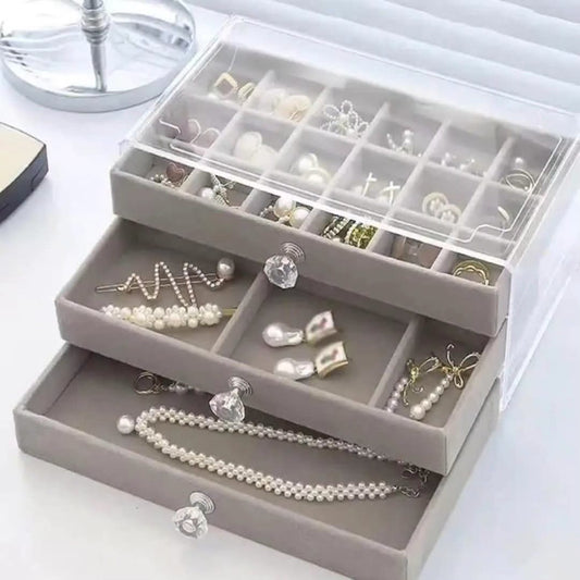 Acrylic Transparent Jewellery Organizer