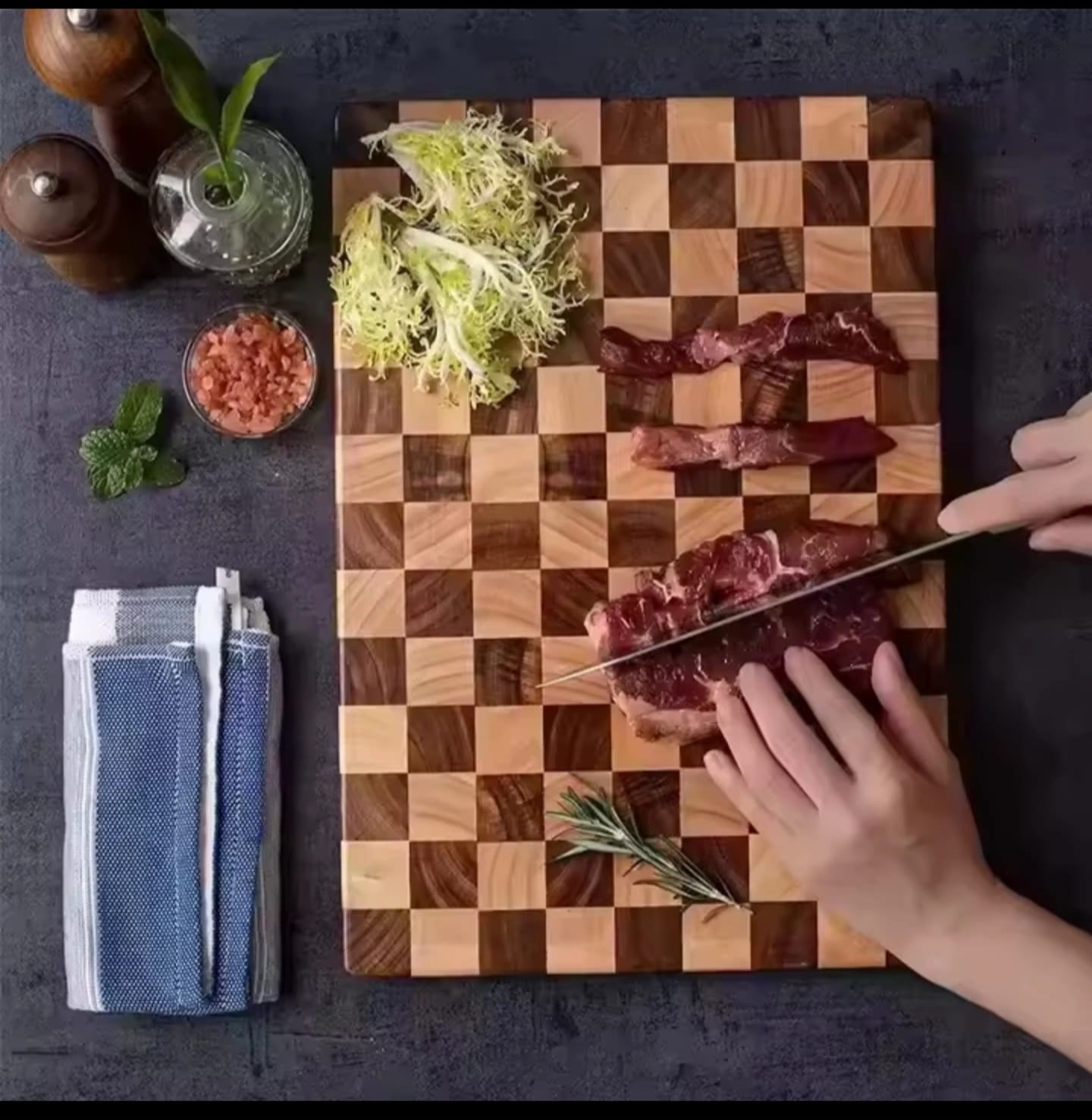 Checker board Chopping Board 