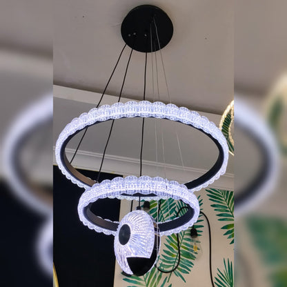 Tiered Pendant Light with Centerpiece