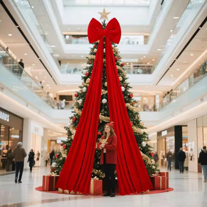 180Cm Oversized Big Red Bow