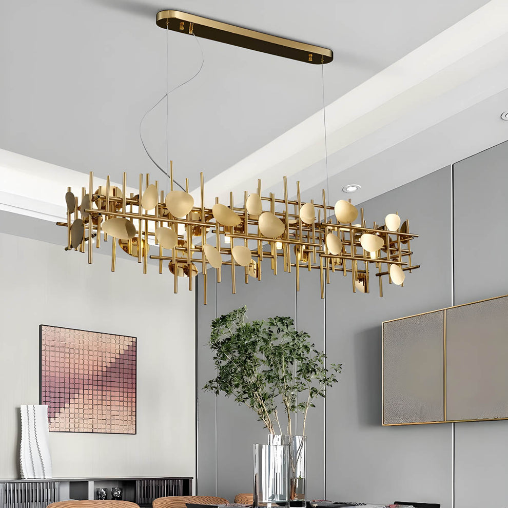 Brushed Gold  Novelty 7 Lights Chandelier