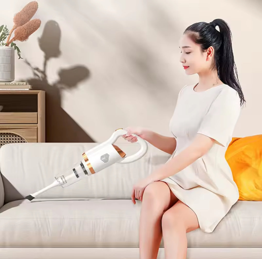 Rechargeable wireless dry vacuum cleaner