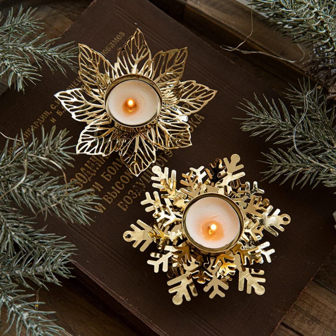 Christmas candle holder