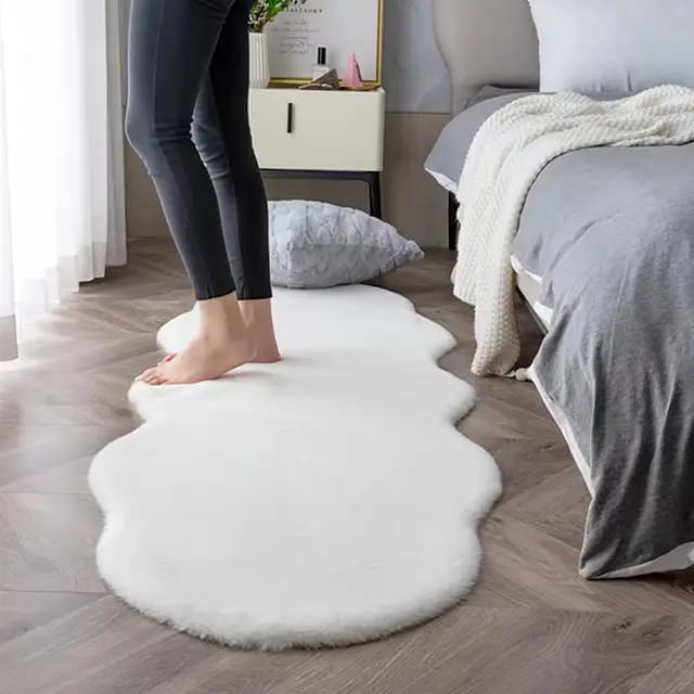 Soft fur carpet