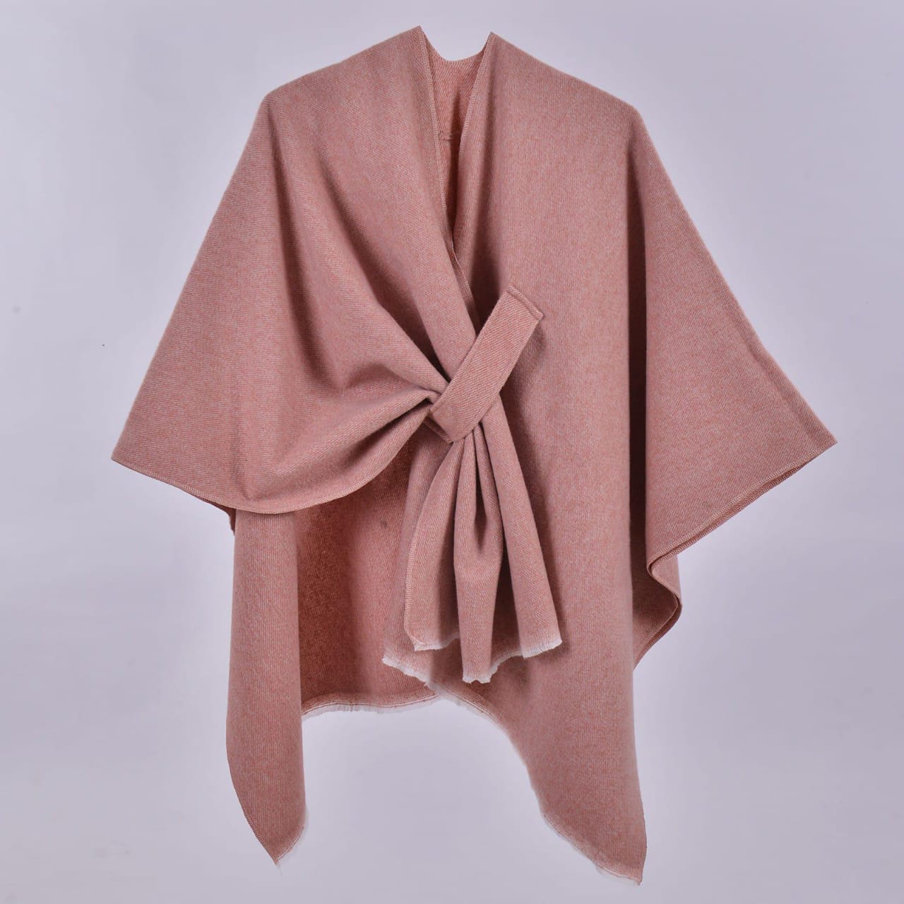 Wrap up belt ladies shawl poncho