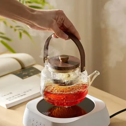 Borosilicate Infuser and Steamer Teapot