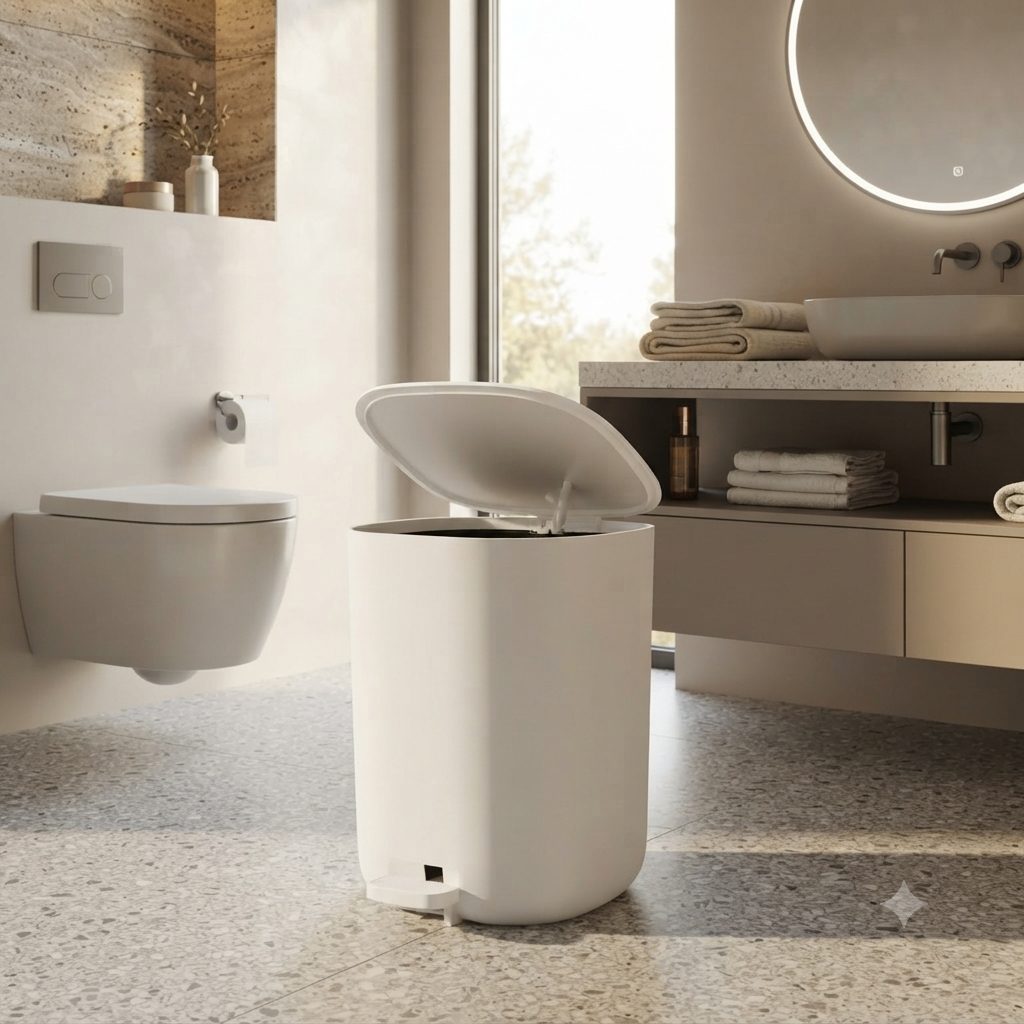5L Stainless Steel Pedal Bin