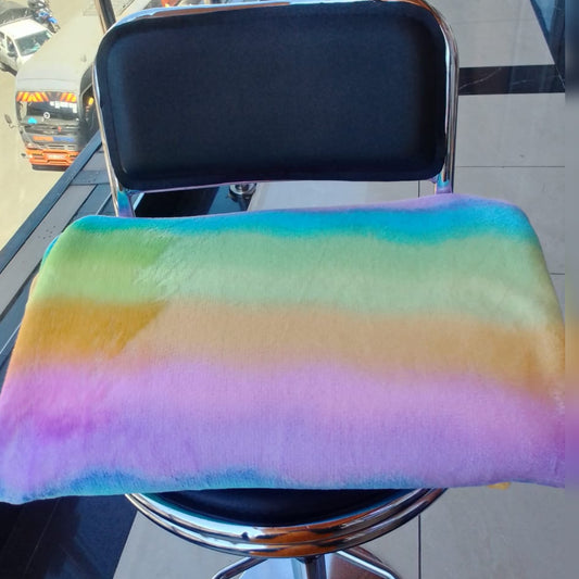 Fluffy throw blanket