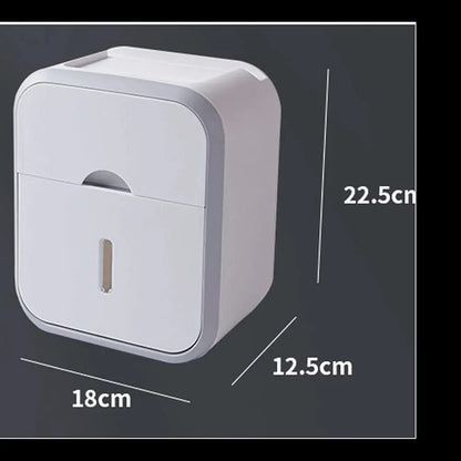 Wall mounted tissue holder