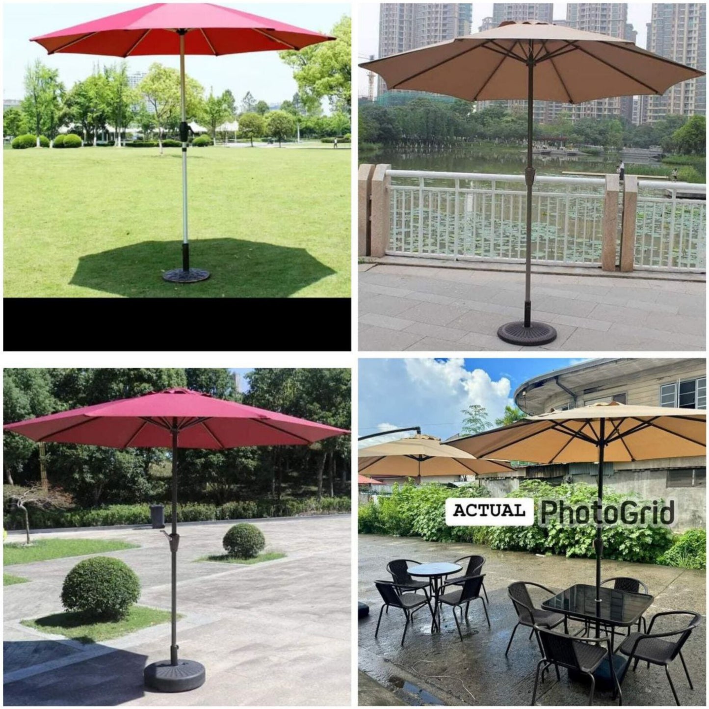 2.7M Replacement Garden Umbrella Canopy