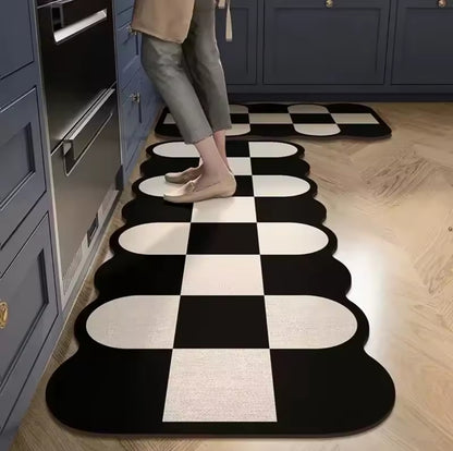 2 Pcs Kitchen Waterproof Mats
