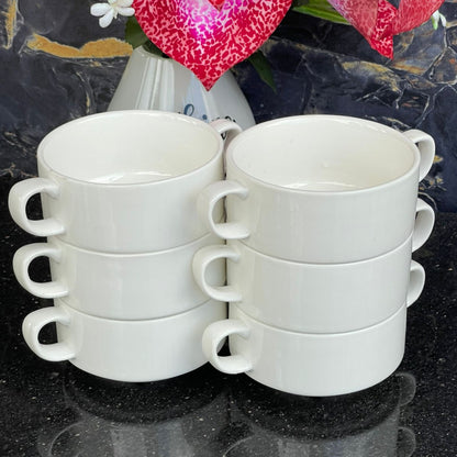 Set of 6 ceramic soup bowls 🍲