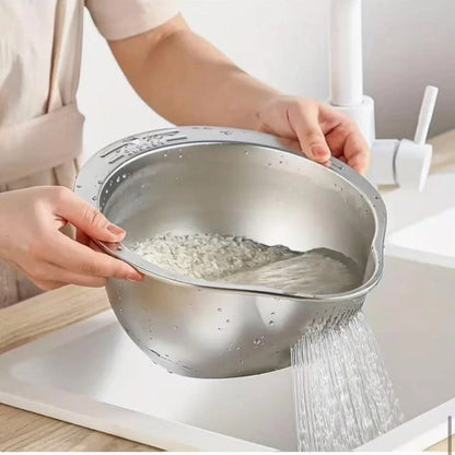 Stainless Steel Strainer Bowl
