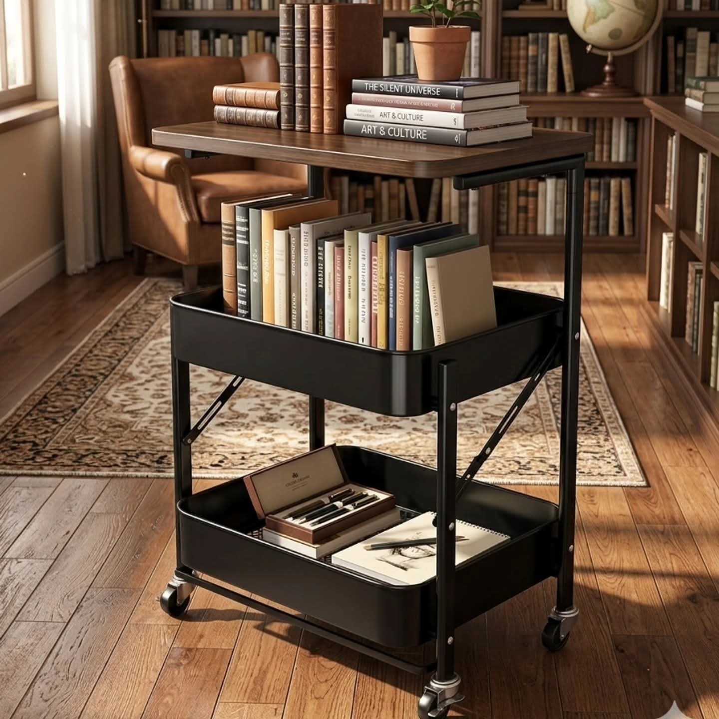 3 Tier  Rolling  Storage